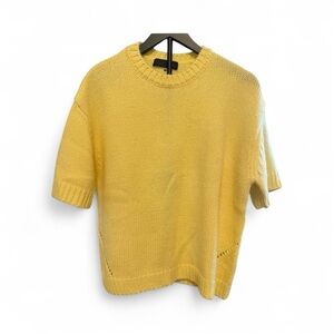 Zara Sunny Yellow Crew Neck Sweater / Worn once